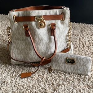 Michael Kors purse and wallet
